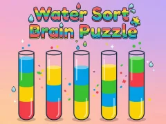 Permainan Water Sort Brain Puzzle talian