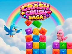 Permainan Crash Crush Saga talian