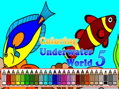 Permainan Coloring Underwater World 5 talian