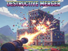 Permainan Destructive Merger talian