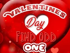 Permainan Valentines Day Find Odd One talian