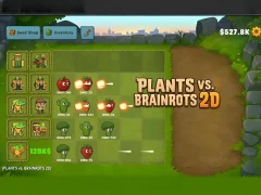 Permainan Plants vs Brainrots 2D talian