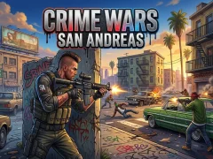 Permainan Crime Wars San Andreas talian
