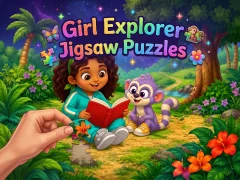Permainan Girl Explorer Jigsaw Puzzles talian