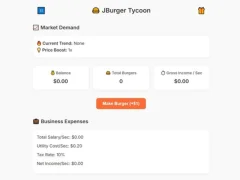 Permainan Jburger Tycoon talian