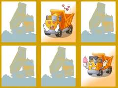Permainan Dump trucks memory talian