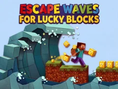 Permainan Escape Waves for Lucky Blocks talian