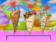 Permainan Homemade Ice Cream Cooking talian