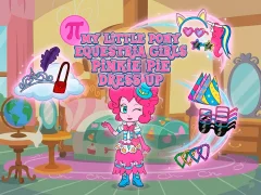 Permainan My little pony Equestria Girls Pinkie Pie Dress Up talian