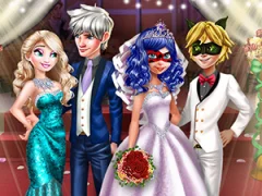Permainan Ladybug Wedding Royal Guests talian