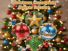 Permainan Christmas Ornaments Jigsaw Puzzles talian