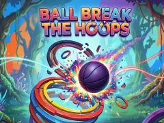 Permainan Ball Break The Hoops talian