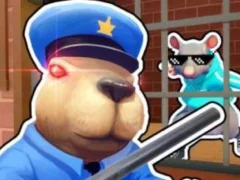 Permainan Obby Escape: Prison Rat Dance talian