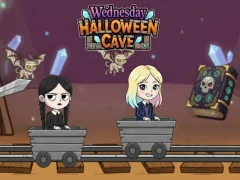 Permainan Wednesday Halloween Cave talian
