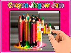 Permainan Crayon Jigsaw Jam talian