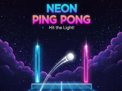 Permainan Neon Ping Pong talian