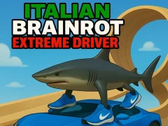 Permainan Italian Brainrot Extreme Driver talian
