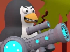 Permainan Penguin Battle talian