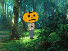 Permainan Pumpkin Boy Reach The House talian