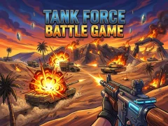 Permainan Tank Force Battle Game talian