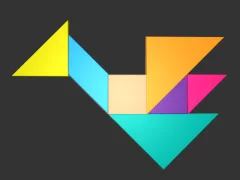 Permainan 3d Tangram talian