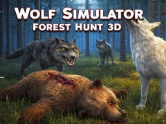 Permainan Wolf Simulator Forest Hunt 3D talian