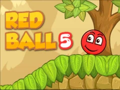 Permainan Red Bounce Ball 5 talian