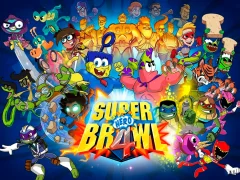 Permainan Super Hero Brawl 4 talian