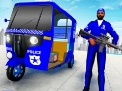 Permainan Police Auto Rickshaw Taxi talian