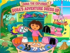 Permainan Dora The explorer Dora's Adventure Dress Up talian