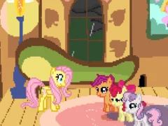 Permainan Fluttershy's Bunny Rescue talian