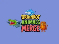 Permainan Brainrot Animals Merge talian