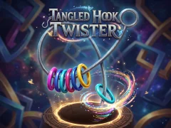 Permainan Tangled Hook Twister talian