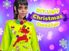 Permainan DIY Ugly Christmas Sweater talian