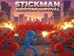 Permainan Stickman Shooting Survival talian