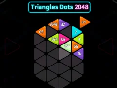 Permainan Triangles Dots 2048 talian