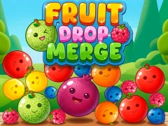 Permainan Fruit Drop Merge talian