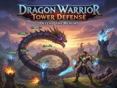 Permainan Dragon Warrior Tower Defense talian