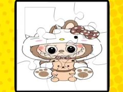 Permainan Labubu Jigsaw Puzzles for Kids Game talian