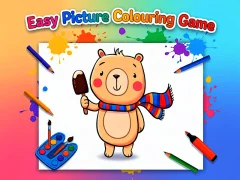 Permainan Easy Picture Colouring Game talian