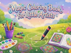 Permainan Magic Coloring Book for Little Artists talian