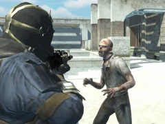 Permainan Zombie Defence Team talian