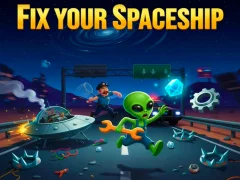 Permainan Fix your Spaceship talian