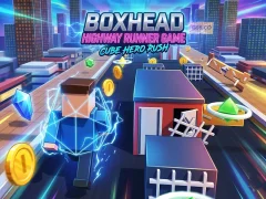 Permainan Boxhead Highway Runner Game talian