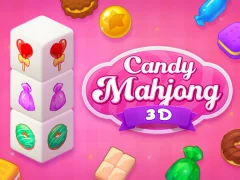 Permainan Candy Mahjong 3D talian