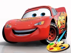 Permainan Disney Cars Coloring Book talian