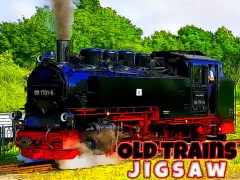 Permainan Old Trains Jigsaw talian