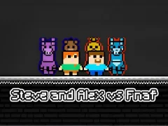 Permainan Steve and Alex vs Fnaf talian