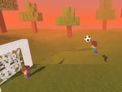 Permainan Block Head Soccer talian