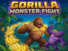 Permainan Gorilla Monster Fight talian